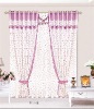 fashion floral printed home decoration window drapery curtain