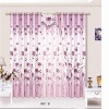 fashion floral printed hometextile room window drapery curtain