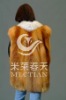 fashion fox fur vest ladies