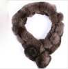 fashion genuine rabbit fur scarf