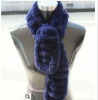 fashion genuine rabbit fur scarf