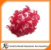 fashion mixed colors curly nagorie feather pad for hair accoriess
