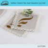 fashion modern flax heat insulation cup mat