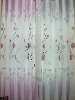 fashion polyester floral printed fabric hometextile blackout kids room window curtain