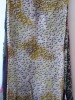 fashion  printed acrylic fabric /100%acrylic with leopard