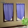 fashion purple polyester/cotton cafe living room curtain