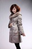 fashion rabbit fur linning coat