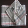 fashion strip  recycled cotton pole curtain