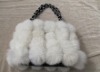 fashion style rabbit fur bag