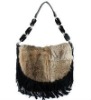 fashion style rabbit fur bag