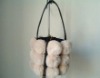 fashion style rabbit fur bag
