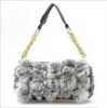 fashion style rabbit fur bag