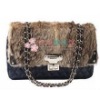 fashion style rabbit fur bag