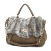 fashion style rabbit fur bag