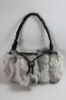 fashion style rabbit fur bag