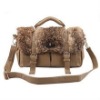 fashion style rabbit fur bag