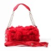 fashion style rabbit fur bag