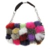 fashion style rabbit fur bag