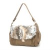 fashion style rabbit fur bag