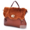 fashion style rabbit fur bag