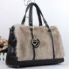 fashion style rabbit fur bag