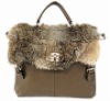 fashion style rabbit fur bag