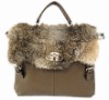 fashion style rabbit fur bag