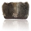 fashion style rabbit fur bag