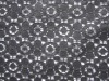 fashionable embroidery stretch nylon lace fabric