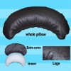 fashionable moon shape home cushion