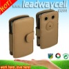 fashionble mobile phone leather case for blackberry 9700