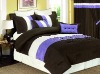 faux silk comforter set