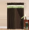 faux silk curtain