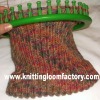 feather yarn knitted hat for hand knitting for Knitting Loom