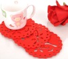 felt / pet table mats,placemats, cup mats