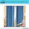 fished blue stripes cotton canvas sitting room curtain