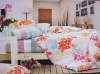 flamboyant printed bedding set