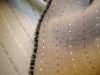 flame retardent width 150cm blackout two tone jacquard curtain fabric