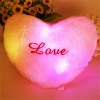 flashing star shape led light pillow