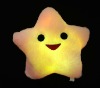flashing star shape led light pillow