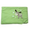 fleece applique embroidery baby blanket