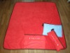 fleece blanket/polyester blanket/ travel blanket