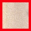 flock on flock fabric for package