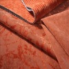 flock on flock fabric for sofa