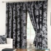 flocked Curtain