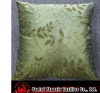 flocked leaf cushion