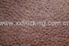 flocked synthetic pu sofa leather with cow leather powder