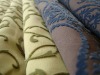 flocking 100%polyester  blackout curtain fabric