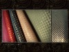 flocking leather