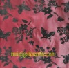 flocking organza curtains